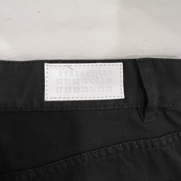 MM6 Maison Margiela raw hem tapered jeans - Picture 2 of 8